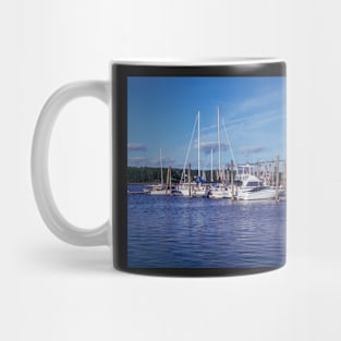 Boats at Belfast, Maine USA Mug